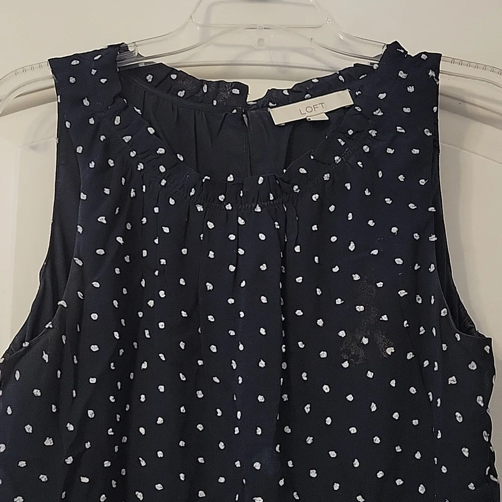Loft Ruffle Swing Dress - Picture 2 of 6